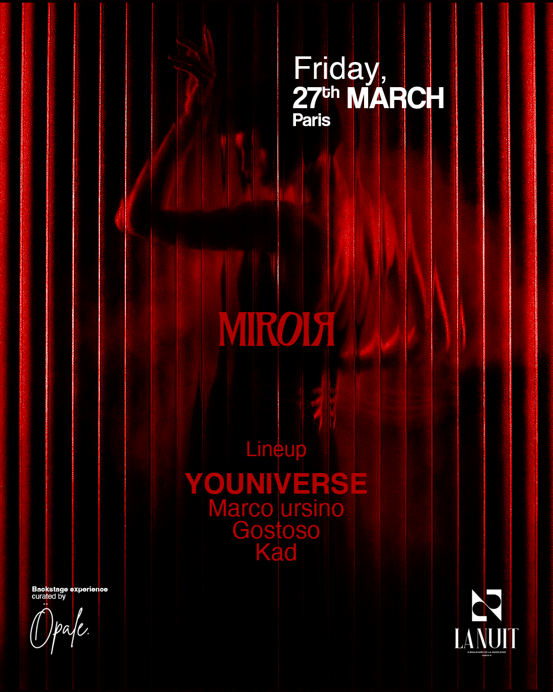 Upcoming Event Paris